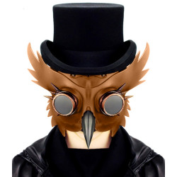 KinkHarness Masque STEAMPUNK Hibou